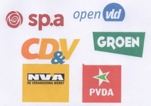 logo's 5 pol partijen