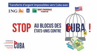 Stop au blocus financier contre Cuba