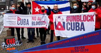 Strijdmeeting tegen de blokkade NL
