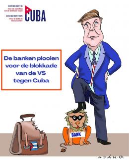 Adán: Banken plooien voor de VS